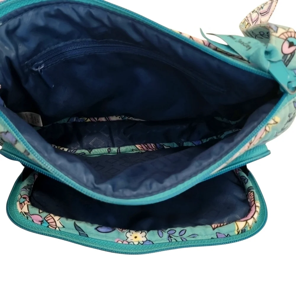 Vera Bradley Little Hipster Crossbody Bag in Peacock Garden